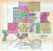 Larned, Kansas State Atlas 1887